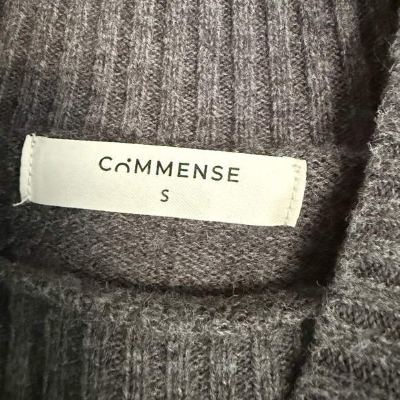 Commense Charcoal Knit Turtleneck - Picture 2 of 2